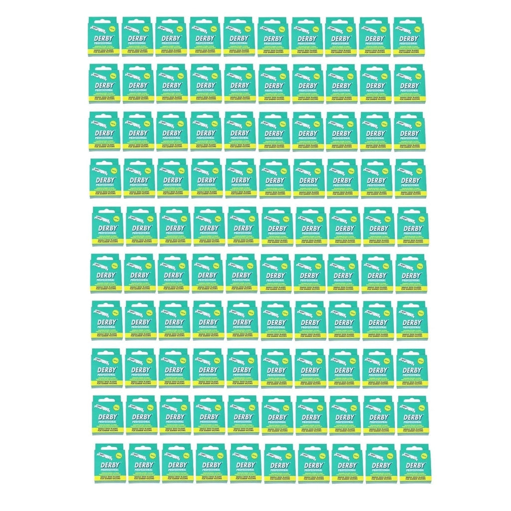 Derby Professional Single Edge Razor Blades Hanging - Multipack