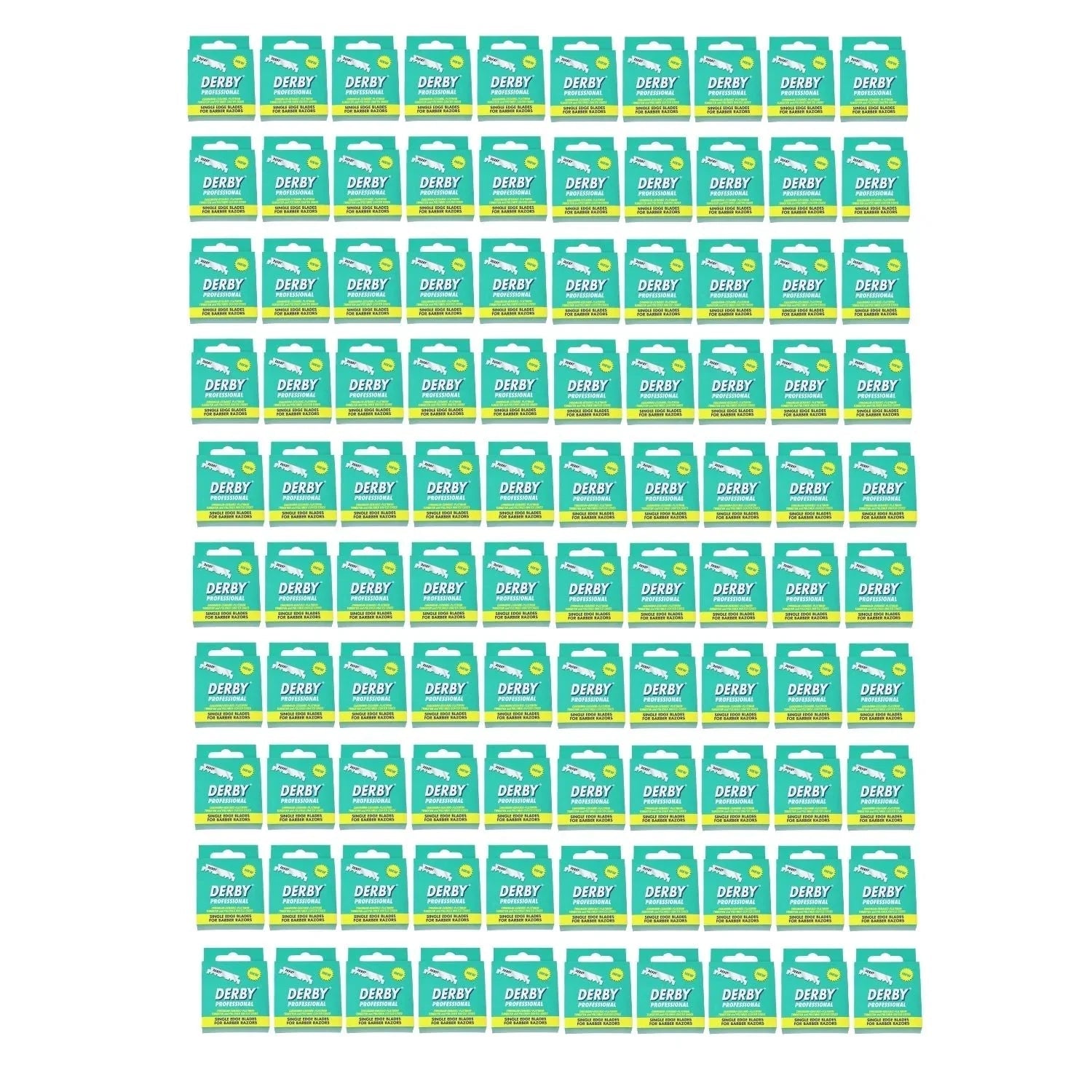 Derby Professional Single Edge Razor Blades Hanging - Multipack