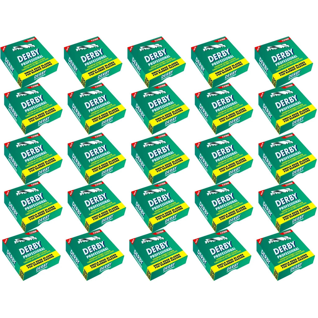 Derby Prof Single Edge Razor Blades 100ct